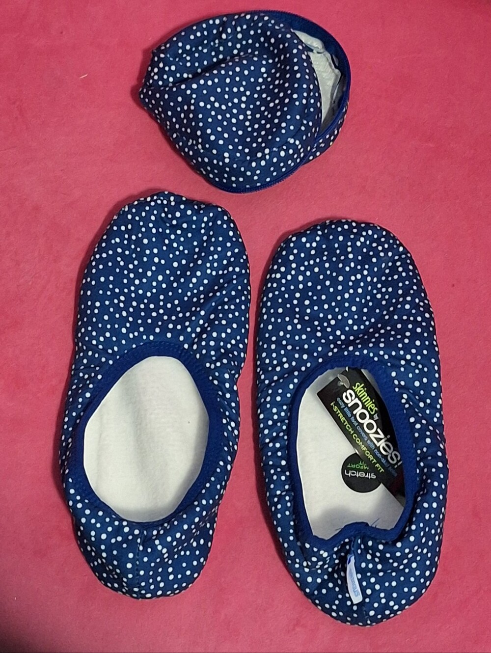 SNOOZIES, SKINNIES | Travel Pouch Slippers